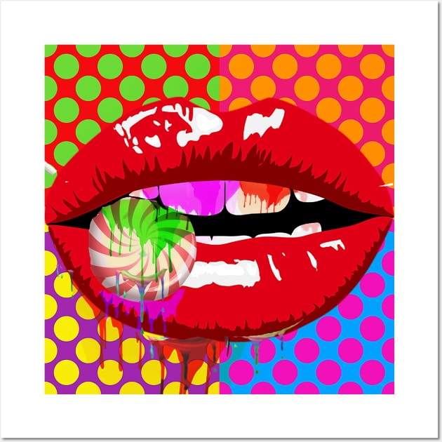 sweet lips Wall Art by mojo53